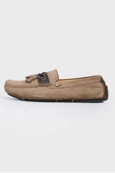 Moccasins for men with tassels
