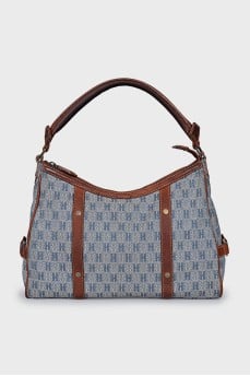 Printed shoulder bag