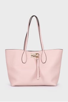 Gancini Studio Leather Tote