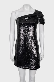 Sequined cocktail dress