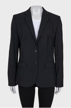 Black wool jacket