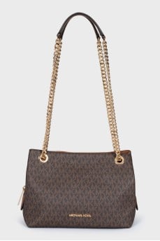 Brown canvas bag