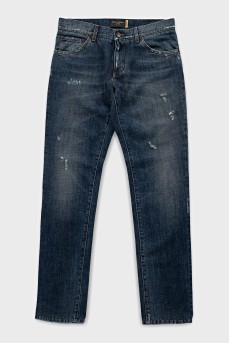 Men's tapered fit jeans