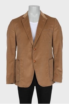 Men's brown corduroy jacket