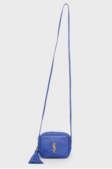 Blue small bag without pens