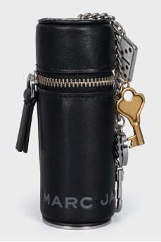 Lipstick case keychain