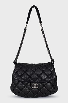 Шкіряна сумка Bubble Quilt Flap Bag