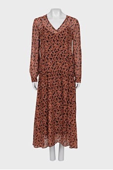 Long sleeve maxi dress