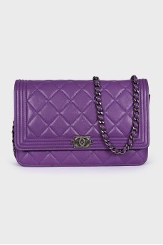 Шкіряна сумка Boy Wallet On Chain