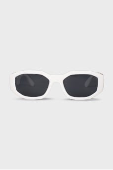 White Medusa sunglasses