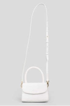 Crocodile leather handbag