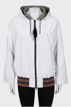 Double-sided zippered jacket