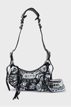 Le Cagole print bag