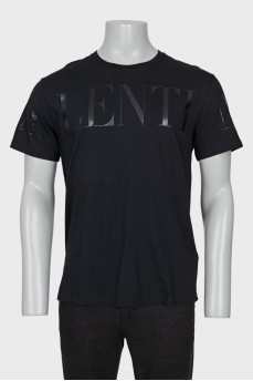 Men's black logo t-shirt