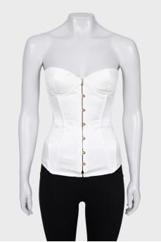 White Mercy Corset
