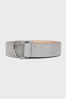 The suede belt
