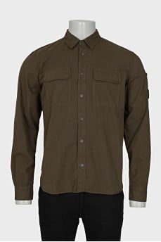 Men's green shirt
