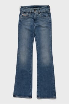 Light blue straight fit jeans