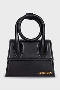 Le Chiquito Noeud mini bag with tag