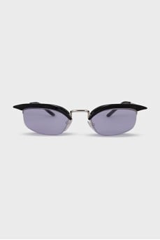Sunglasses with purple lenses