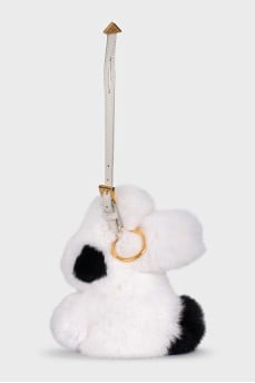Rabbit-shaped keychain