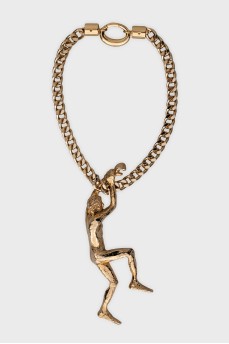 Gold necklace by Litkovskа x Tatiana Brodatch