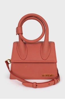 Le Chiquito Noeud Brown Mini Bag