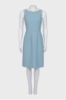 Fitted dress with crystal embellishment
