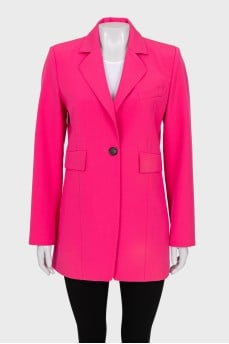 Pink button-down jacket