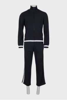 Men's black tracksuit