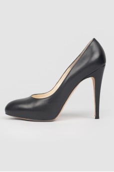Vintage leather stilettos