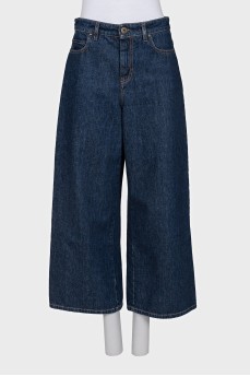 Сині джинси wide leg