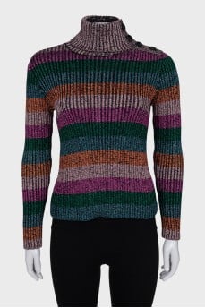 Golf with shiny thread