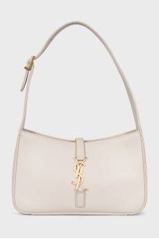 Leather white bag Le 5 Á 7