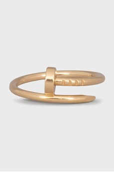 Yellow gold ring Juste un Clou