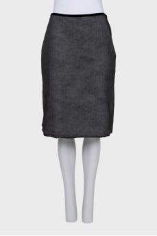 Silk skirt with tag