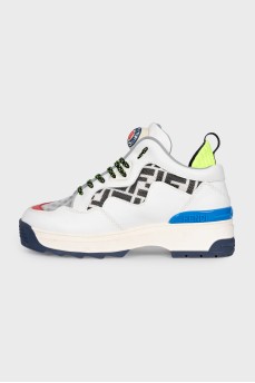 Sneakers with a signature hologram