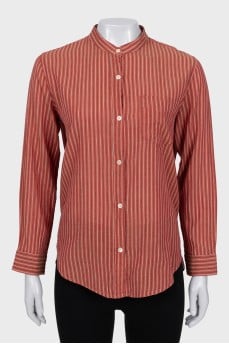 Red striped shirt
