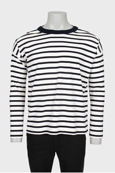 Men's striped sweatshirt