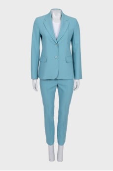 Blue suit with trousers