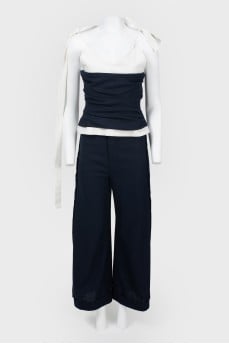 TOP suit for thin straps and trousers
