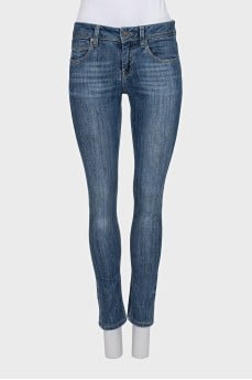 Джинси skinny на середній посадці