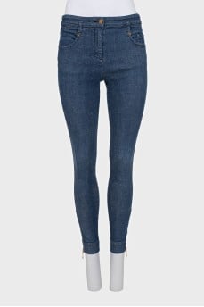 Cropped skinny jeans