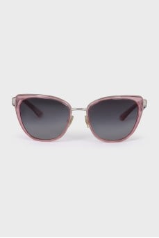 Pink gradient tinted sunglasses