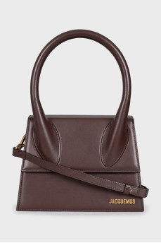 Le Chiquito brown leather bag