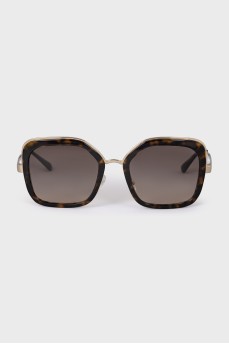 Brown grand print sunglasses