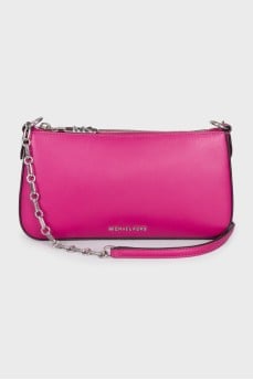 Pink bag with chain