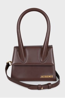 Le Chiquito brown leather mini bag