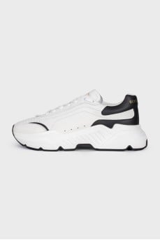Men's Daymaster leather sneakers with tag