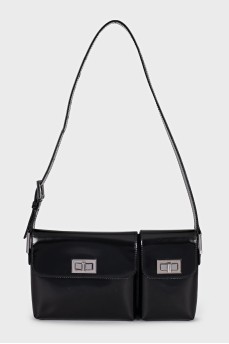 Black bag with patch pockets